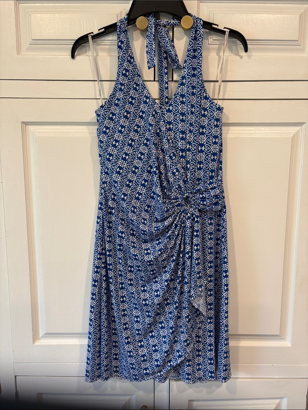 NWOT Tommy Bahama halter v neck wrap dress